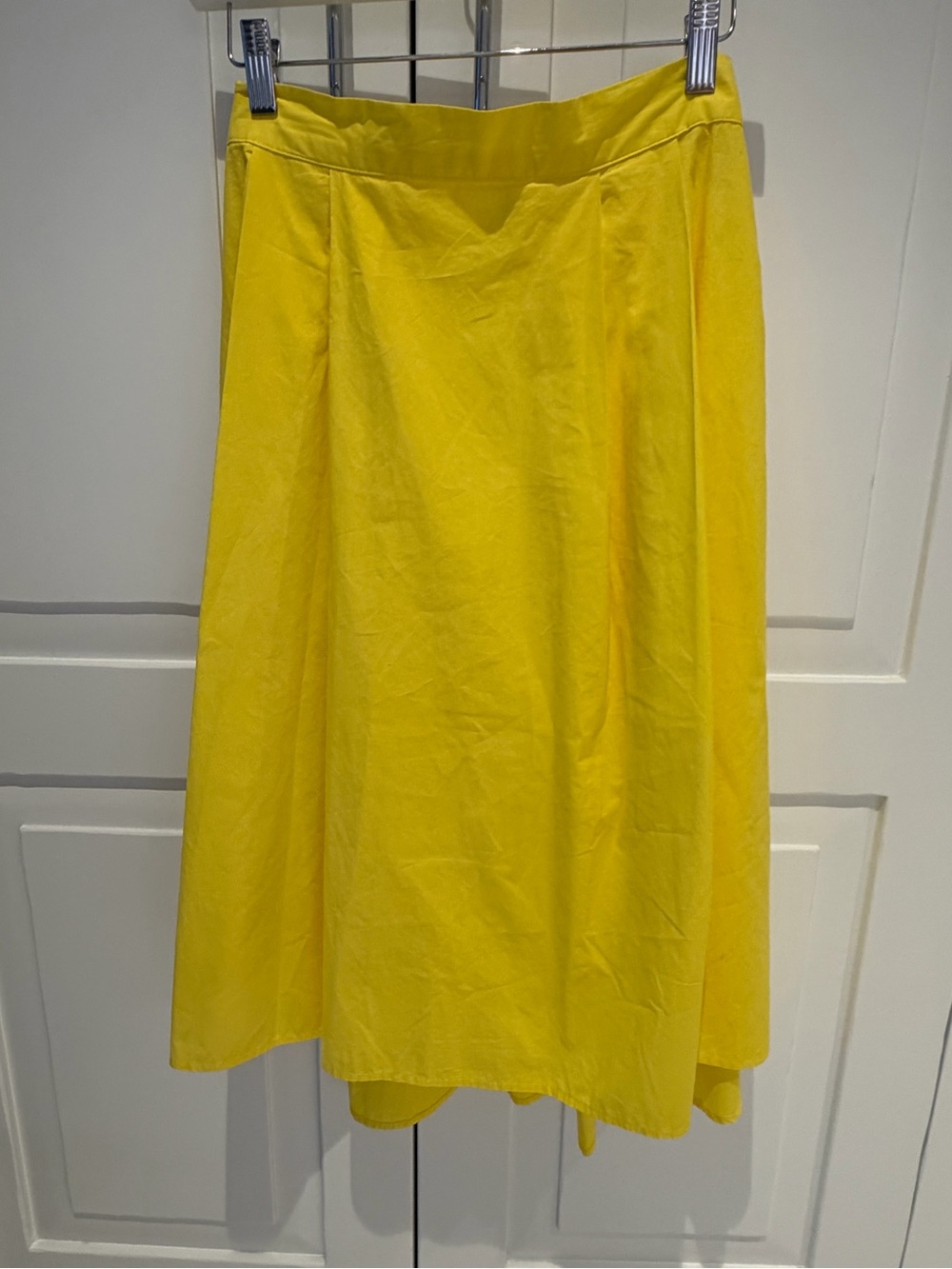 Bright Yellow Women's Maxi Skirt Betterose Clare V style